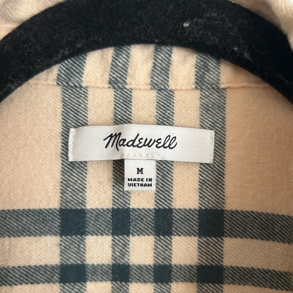 Madewell Checkered Button Down - image 3